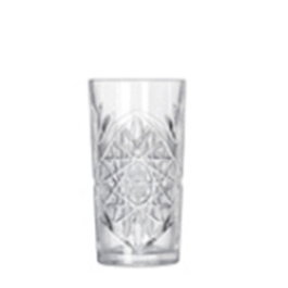 Libbey Hobstar Vaso Alto de Vidrio 47 cl, 156 mm Alto x 83 mm Diámetro, Borde Grueso (Set de 12)