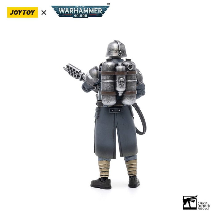 Joy Toy (CN) Warhammer 40k Death Korps of Krieg Veteran Squad Guardsman with Flamer 1/18