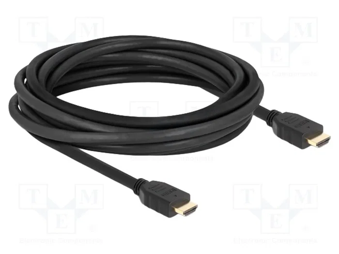 DeLOCK Cable HDMI 8K 60 Hz 48 Gbps 5 m Negro