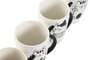 DKD Home Decor Juego de Tazas de Porcelana con Gatos, 380ml, Surtido de 12 unidades