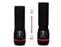 Q-connect Linterna KF18749 con Zoom de 1W y 3 Pilas AAA