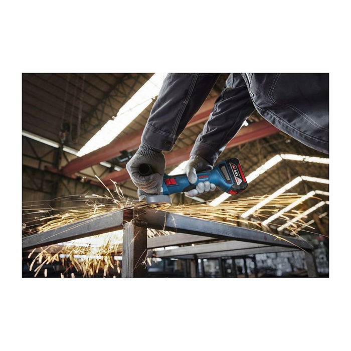 Bosch GWS 18V-8 solo Amoladora Angular a Batería 18V 12,5 cm 11000 RPM sin Batería ni Cargador