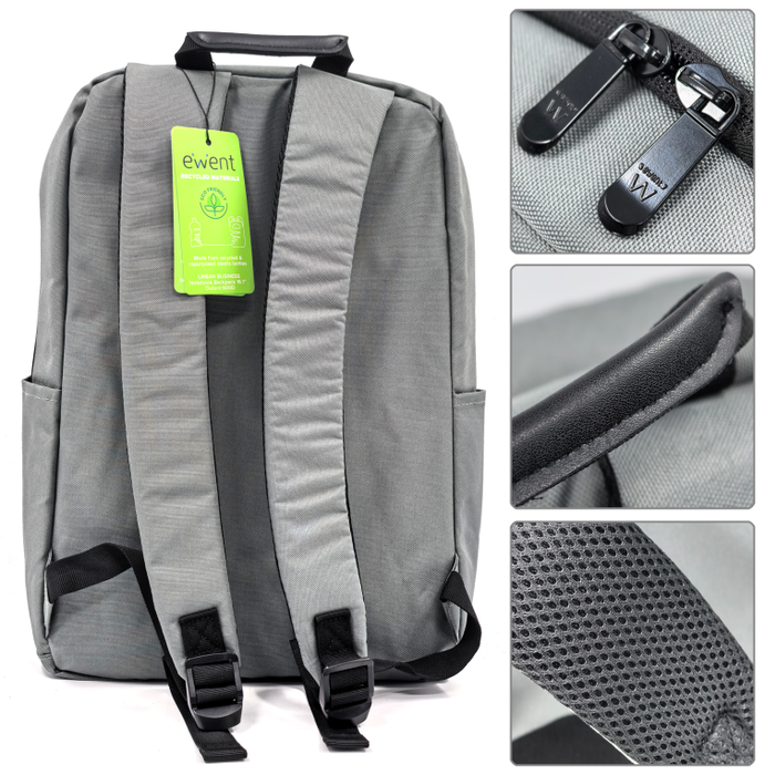 EWENT Mochila Urban Business EW2538 Gris 16.1 pulgadas EWENT Mochila Urban Business EW2538 Gris 16.1 pulgadas