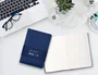 Antartik Cuaderno Notes Tapa Dura A5 Hojas Lisas Azul Marino 100 Hojas 80gr Fsc