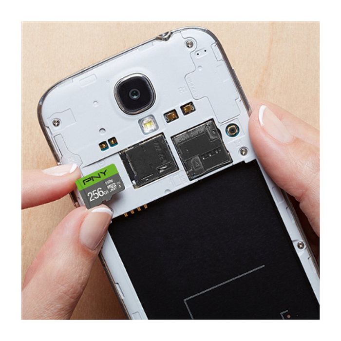 PNY MicroSD 256GB Elite Class 10 UHS-I U1 A1 V10 con Adaptador SD
