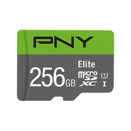 PNY Elite 256 GB MicroSDXC UHS-I Clase 10 Tarjeta de Memoria