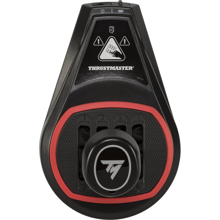 Thrustmaster TH8S Shifter Add-On Negro/Rojo