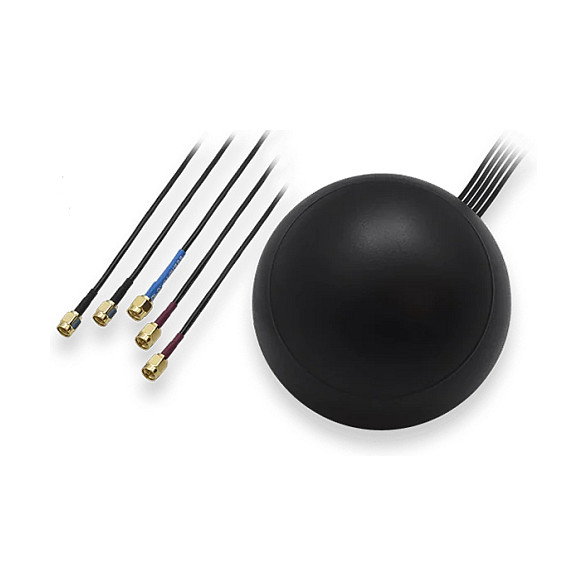 Teltonika PR1KCO28 Antena Combo MIMO Mobile/GNSS/WiFi Techo SMA 28 dBi 50 Ohm