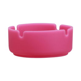 Party Time Cenicero de Silicona Fosforescente para Fiestas Brilla en la Oscuridad d.8 cm