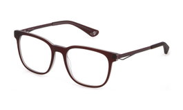 Police VK103-5001BU Gafas de Vista Rojas para Niños