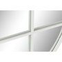 DKD Home Decor Espejo de Hierro Diseño Ventana Blanco 80x80 cm