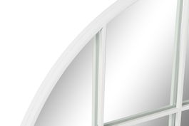 DKD Home Decor Espejo Anxi white Loft Blanco 80 x 80 cm