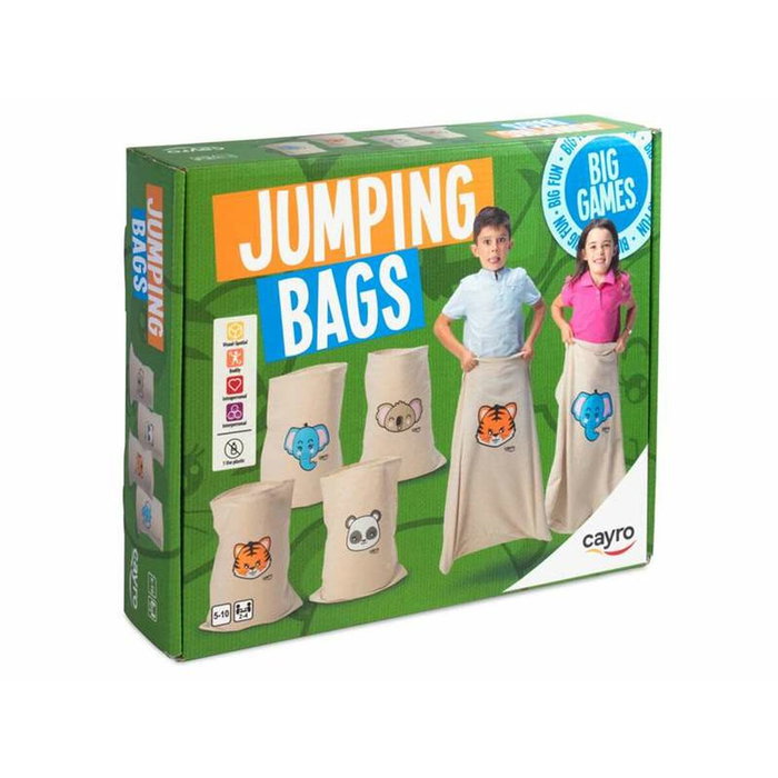 Cayro Juego de Sacos Jumping Bags, 4 unidades de 70x55 cm