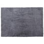 Home Deco Factory Alfombra Gris 120x170 cm Suave de Pelo de Poliéster para Sala de Estar
