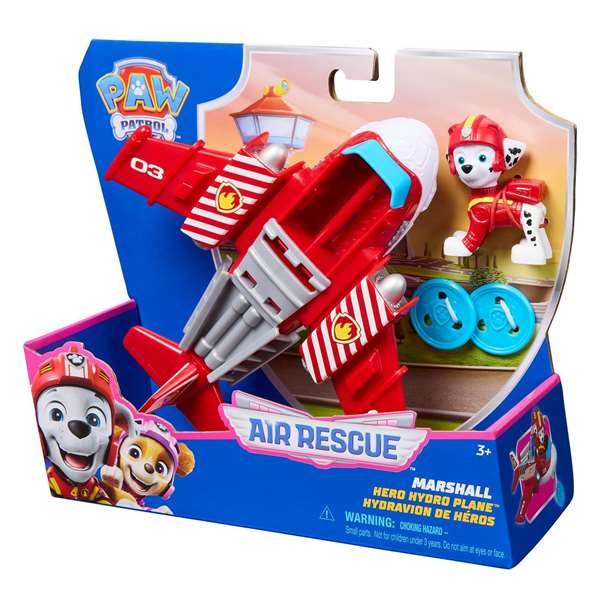 Spin Master PAW Patrol Air Rescue - Vehículo Aéreo de Juguete con Figura de más de 5 cm, Modelo Surtido para Niños a partir de 3 Años