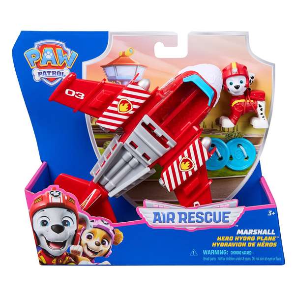 Spin Master PAW Patrol Air Rescue - Vehículo Aéreo de Juguete con Figura de más de 5 cm, Modelo Surtido para Niños a partir de 3 Años