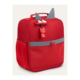 Tonies Mochila Rucksack Rot - Informal para Niños/as 3-6 Años, Monocromo Rojo/Gris, rPET 100% Reciclado, 27 x 23.5 x 13 cm, Ligera, Reflectante, 1 Compartimento