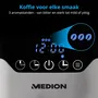 Medion Cafetera de filtro MD 18458 con jarra isotérmica, 900W, 1,2 L