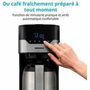 Medion MD 18458 Cafetera de filtro programable con jarra isotérmica de 1,2 L
