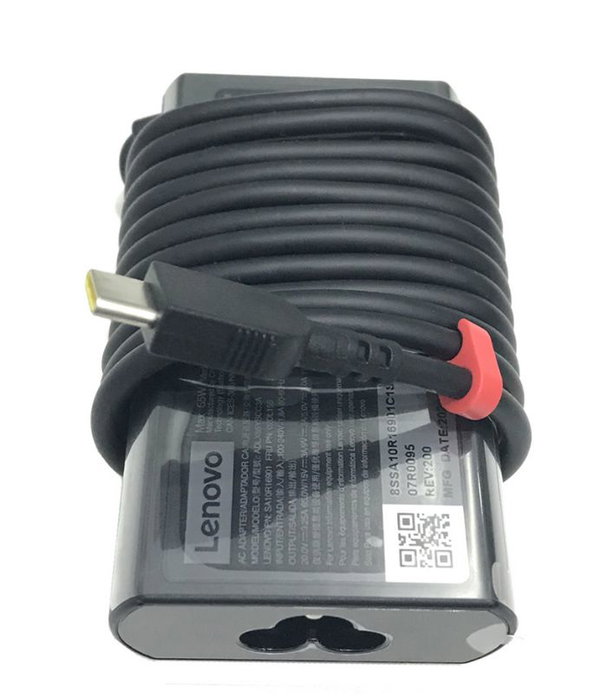 Lenovo Adaptador de corriente 65W para notebooks con múltiples voltajes