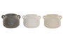 DKD Home Decor Vaciabolsillos de Cerámica Surtido de 3 Unidades
