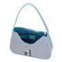 JOUMMA BAGS Bandolera Disney Tiki Stitch Denim - Bolso Bandolera de PU, 13x24x6 cm