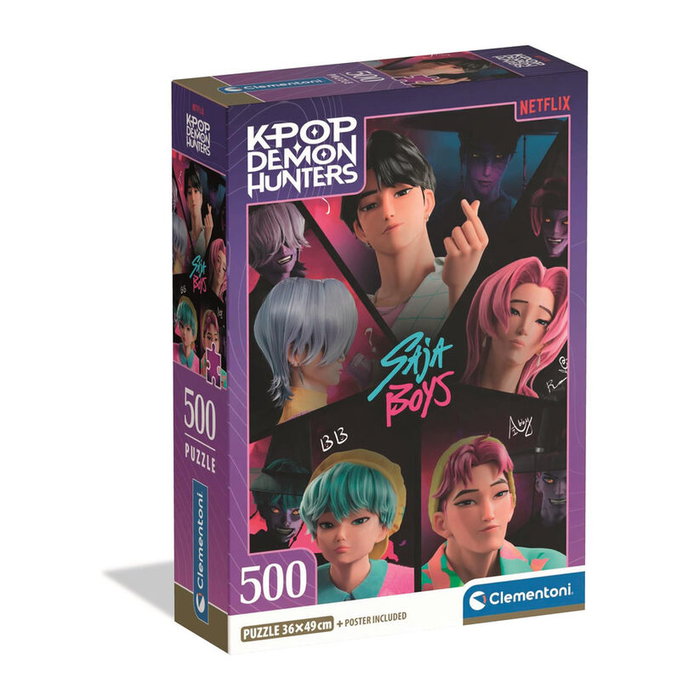 Clementoni Puzzle K-POP DEMON HUNTERS de 500 piezas