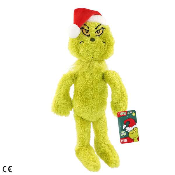 Color Baby Peluche El Grinch 30 Cm con Gorro y Bufanda