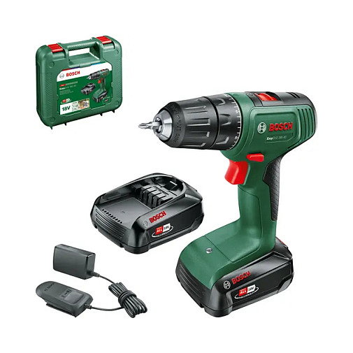 Bosch EasyDrill 18V-40 con 2 baterías de 2.0 Ah y cargador