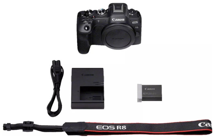 Canon EOS R8 Digital Camera Black