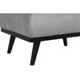 DKD Home Decor Descalzadora de Poliéster Gris 70x50x42 cm