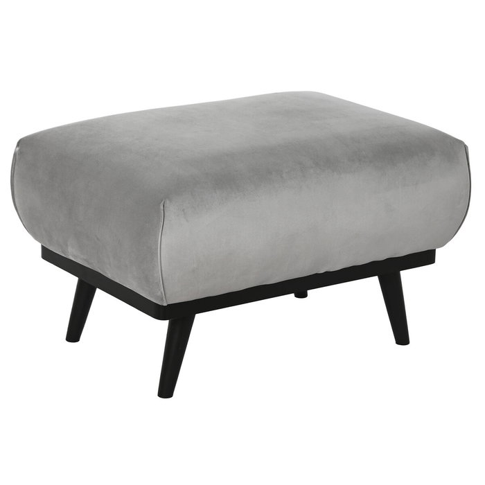 DKD Home Decor Descalzadora de Poliéster Gris 70x50x42 cm