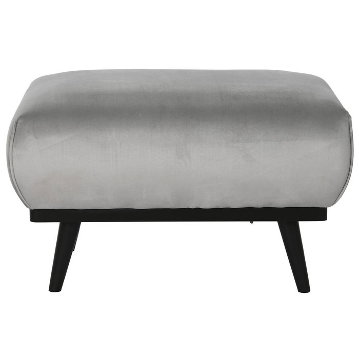 DKD Home Decor Descalzadora de Poliéster Gris 70x50x42 cm