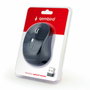 GEMBIRD MUSW-6B-01 Ratón Inalámbrico Óptico 1600 DPI Negro/Gris