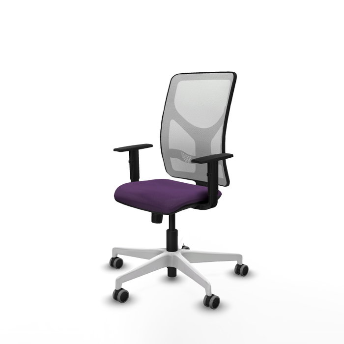 PIQUERAS Y CRESPO Silla de oficina Motilla Morada con mecanismo Sincro PIQUERAS Y CRESPO Silla de oficina Motilla Morada con mecanismo Sincro