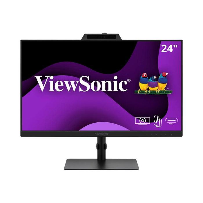 ViewSonic VG2441V Monitor de 24 pulg. Full HD IPS con Cámara Web