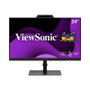 ViewSonic VG2441V Monitor de 24 pulg. Full HD IPS con Cámara Web