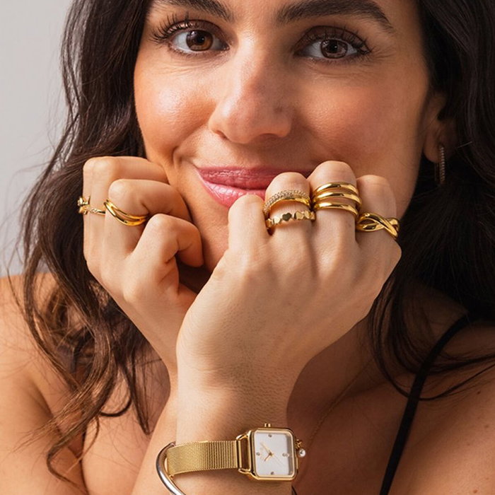 Anillo Mujer One Jewels OJNYR14.Y-8 Dorado 8