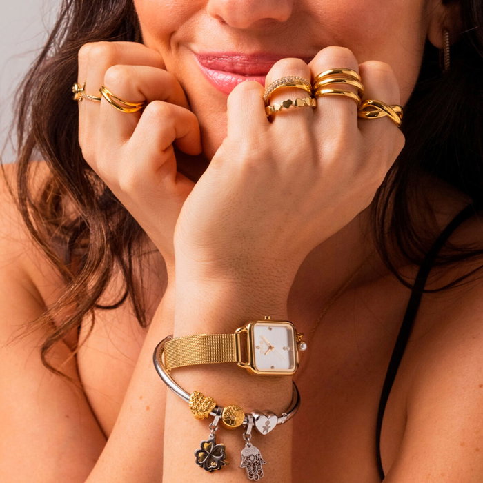 Anillo Mujer One Jewels OJNYR14.Y-8 Dorado 8