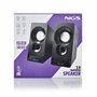 NGS SB210 Altavoces Multimedia 2.0 USB 12W Negro