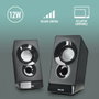 NGS SB210 Altavoces Multimedia 2.0 USB 12W Negro