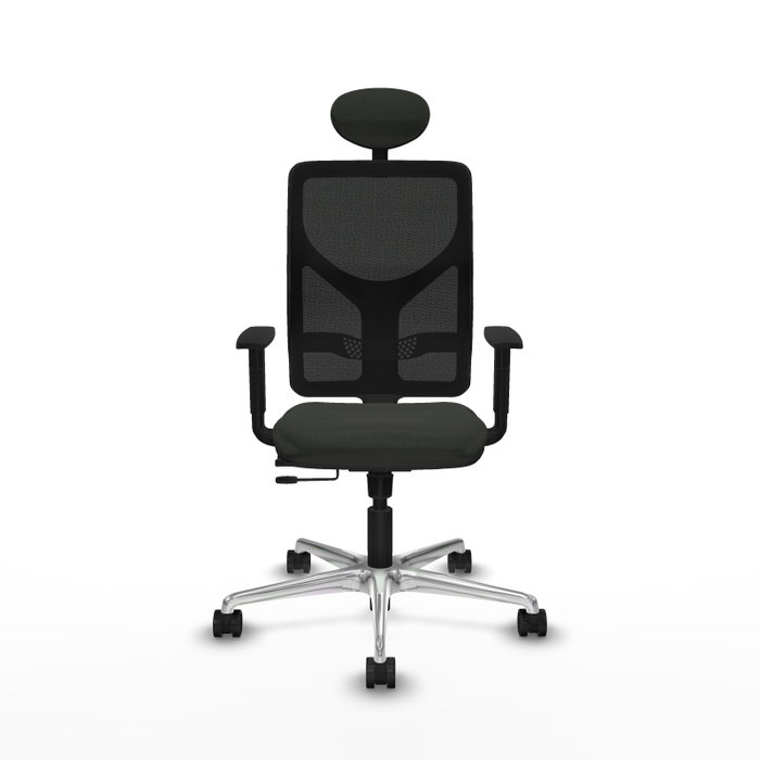 PIQUERAS Y CRESPO Silla de oficina Motilla con mecanismo Sincro/Traslack, Negro PIQUERAS Y CRESPO Silla de oficina Motilla con mecanismo Sincro/Traslack, Negro