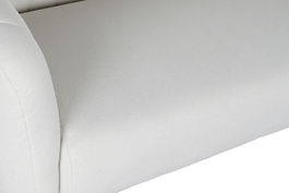 DKD Home Decor Sofá Scandi Greige Negro 129 x 75 x 73 cm