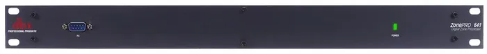 DBX 641 ZonePRO Procesador de Audio Comercial con 6 Entradas y 4 Salidas