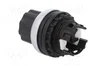 EATON ELECTRIC Interruptor rotativo RMQ-Titan de 2 posiciones, negro