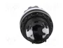 EATON ELECTRIC Interruptor rotativo RMQ-Titan de 2 posiciones, negro