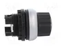 EATON ELECTRIC Interruptor rotativo RMQ-Titan de 2 posiciones, negro