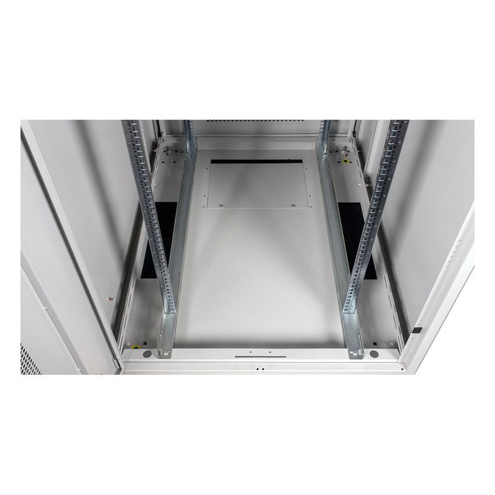 ROLINE Rack 19" 42U Basic perforado gris, 800x1000 mm, 600 kg de carga - 26.21.0045