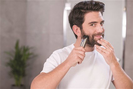 Wahl 9818-116 Afeitadora Corporal Inalámbrica de Acero Inoxidable con Batería de Litio