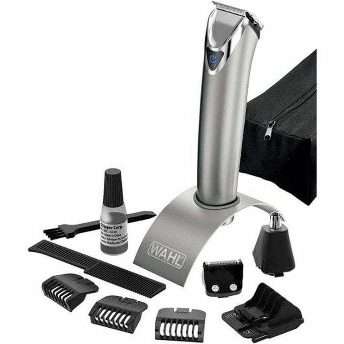 Wahl 9818-116 Afeitadora Corporal Inalámbrica de Acero Inoxidable con Batería de Litio